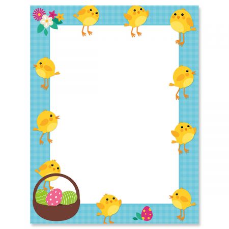 My Peeps Easter Letter Papers