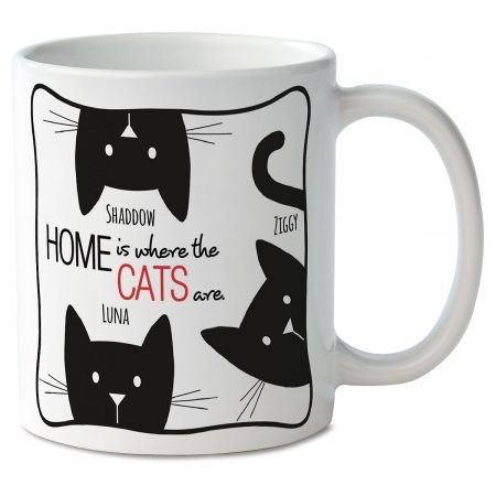 personalized cat mug