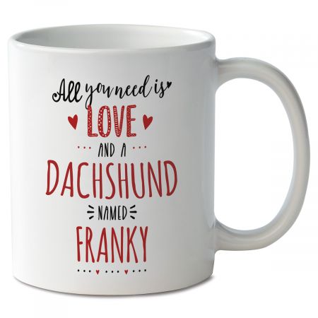 All You Need Is Love Valentine Personalized Mug | Current Catalog