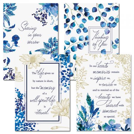 Delft Blue Faith Sympathy Cards And Seals Current Catalog