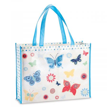 MC Butterfly 18in x 18in Tote Bag