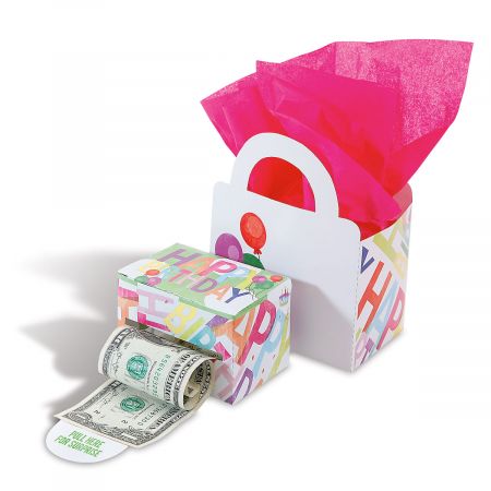 tissue box money dispenser
