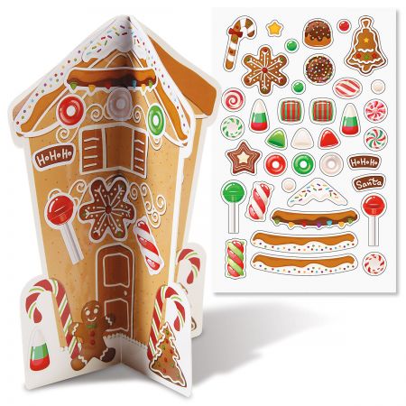 Build A 3d Gingerbread House