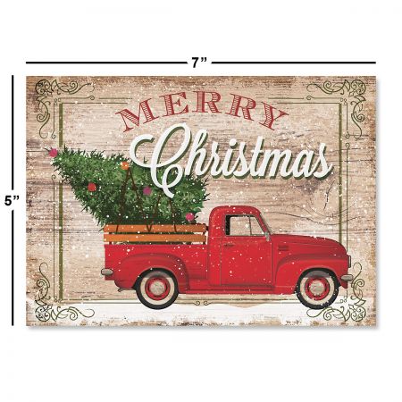 Red Truck Christmas Cards | Current Catalog