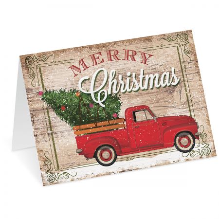 Red Truck Christmas Cards | Current Catalog