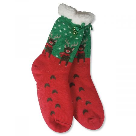 Jingle Slipper Socks