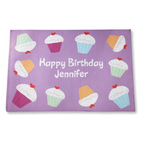 Cupcake Kitchen Mat
