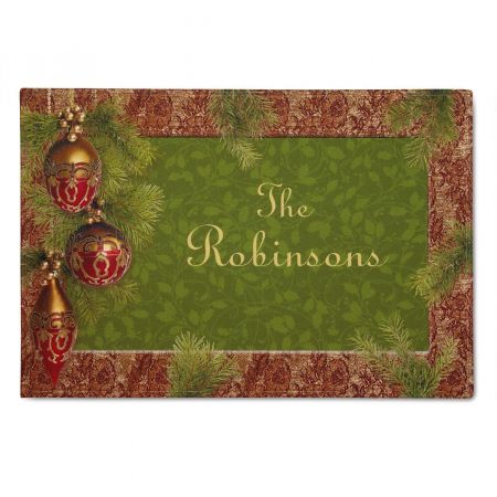 Christmas Personalized Welcome Doormat