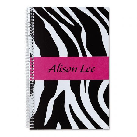 Zebra-Print Notebook