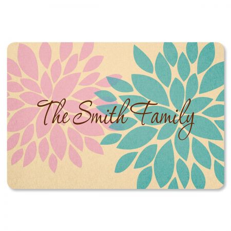 Bella Sillhouette Personalized Welcome Doormat