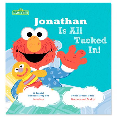 All Tucked In On Sesame Street Personalized Story Book