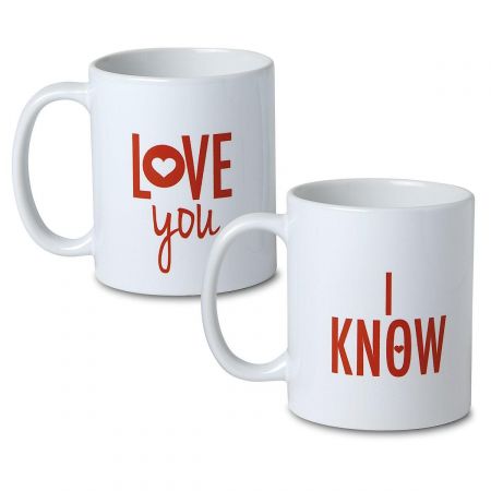 I Love You I Know Mug Current Catalog