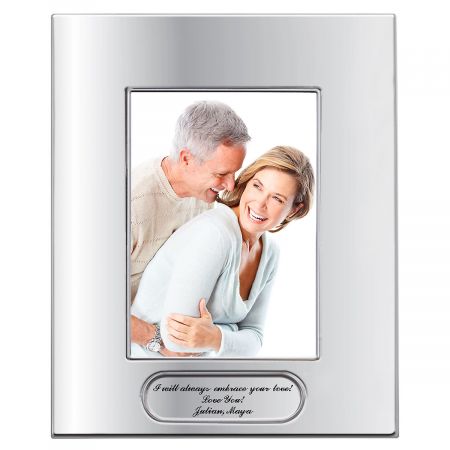 Personalized Polished Finish Picture Frame