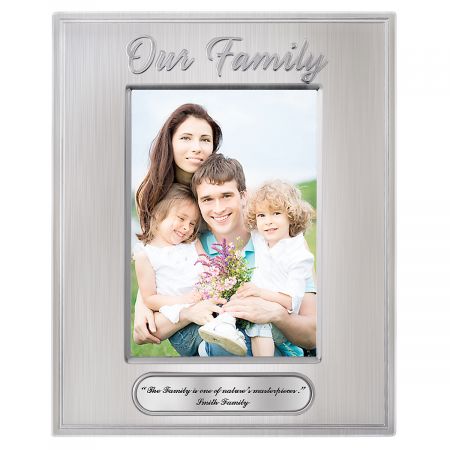 Our Family Personalized Picture Frame