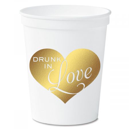 Drunk in Love Party Stadium Cups