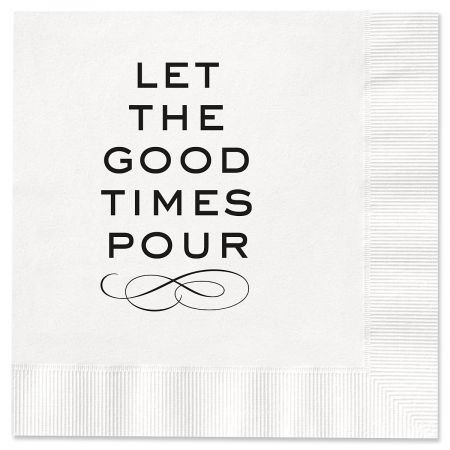 Good Times Cocktail Napkins