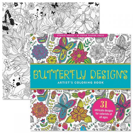 Butterfly Coloring Book for Adults