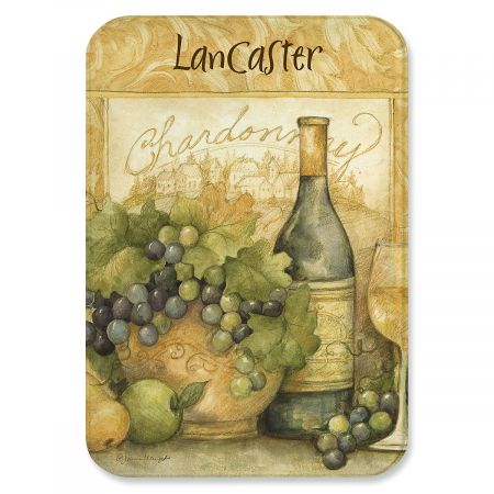 Wine Bottle Glass Cutting Board