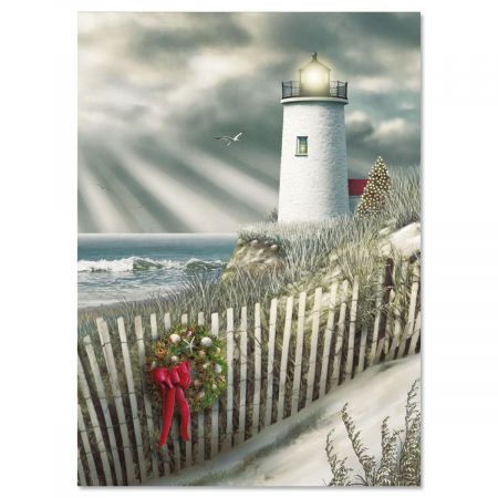 Christmas Shore Nonpersonalized Faith Christmas Cards - Set of 18