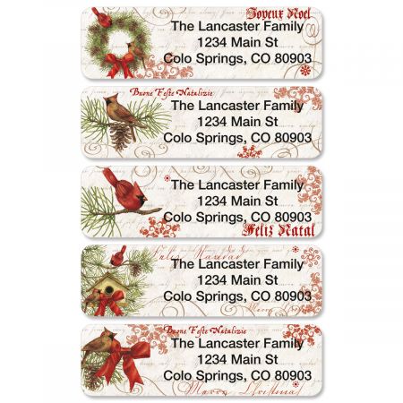 Joyelle Rolled Address Labels (5 Designs)