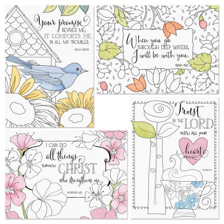 The Best Things Thinking of You Faith Cards and Seals