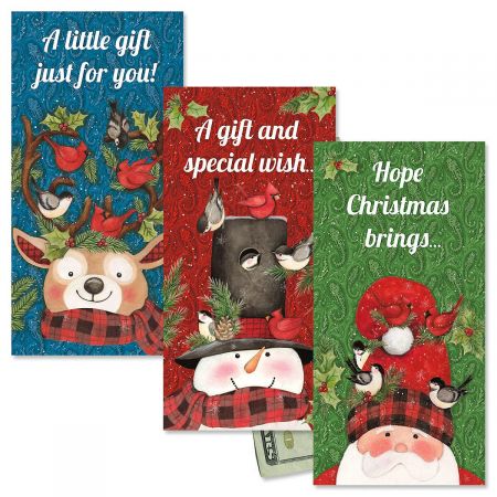 Feathered Friends Money Cards