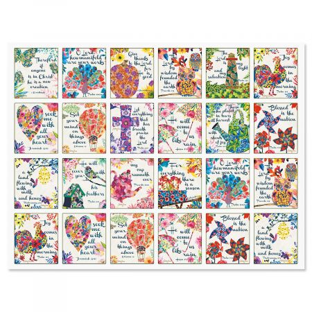 Many Blessings Stickers