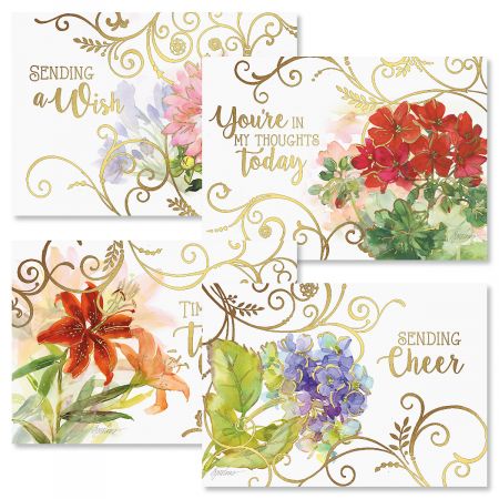 Deluxe Get Well Cards and Seals