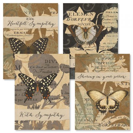 In Our Hearts Sympathy Cards and Seals