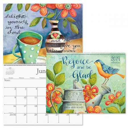 2019 Rejoice Wall Calendar