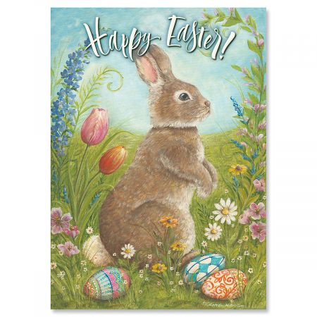 Happy Easter Bunny Easter Cards | Current Catalog
