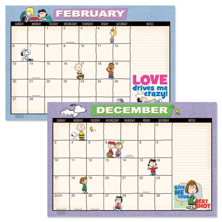 2022-2023 Peanuts® Calendar Pad | Current Catalog