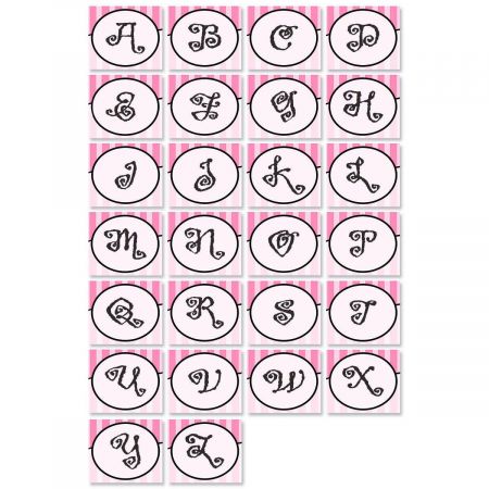 Parisian Initial Deluxe Address Labels