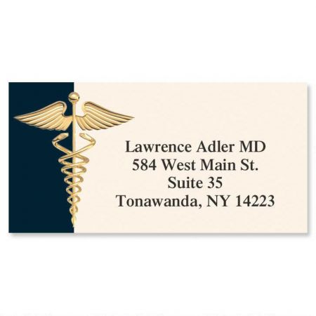 Hippocratic Oath Border Address Labels