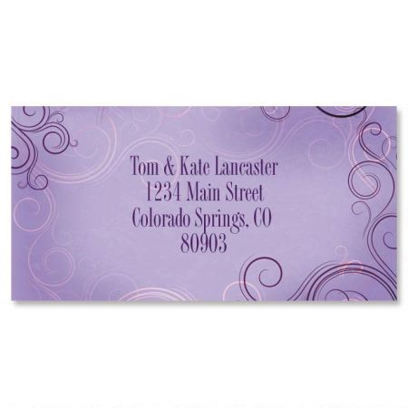 Vogue Border Address Labels