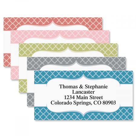 Renaissance Border Address Labels