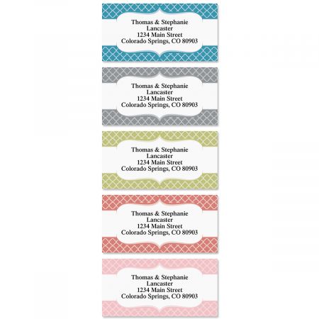 Renaissance Border Address Labels
