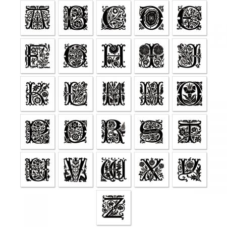 Gothic Letter C Large Garden Flag 28/" x 40/" Monogram Initial House Banner