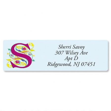 Regal Monogram Classic Address Labels