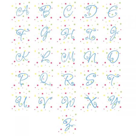 Splatter Dot Initial Round Address Labels