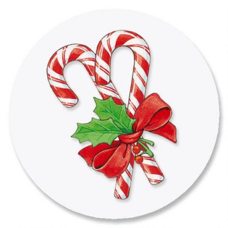 Peppermint Candies Envelope Sticker Seals