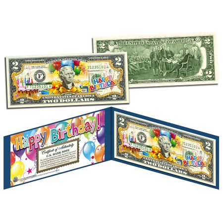 Happy Birthday 2 Dollar Bill