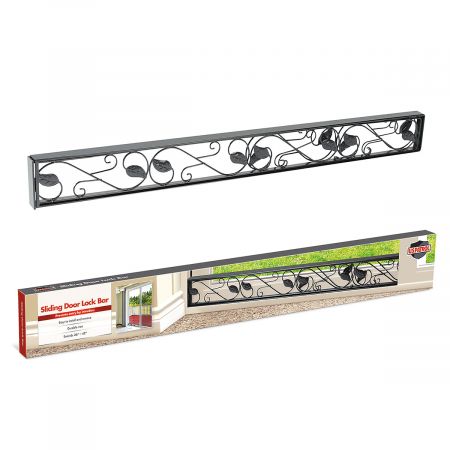 Black Decorative Metal Sliding Door Lock Bar Current Catalog