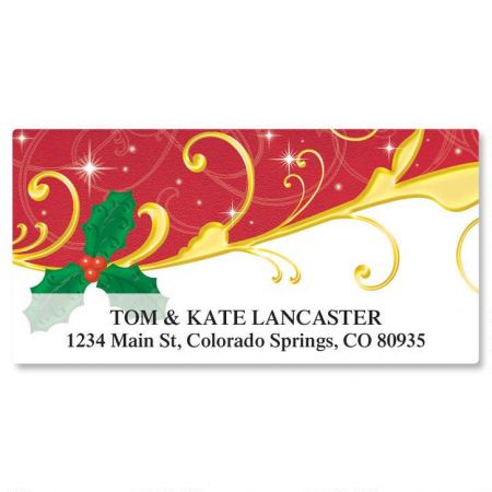 Holiday Dazzle Deluxe Address Labels