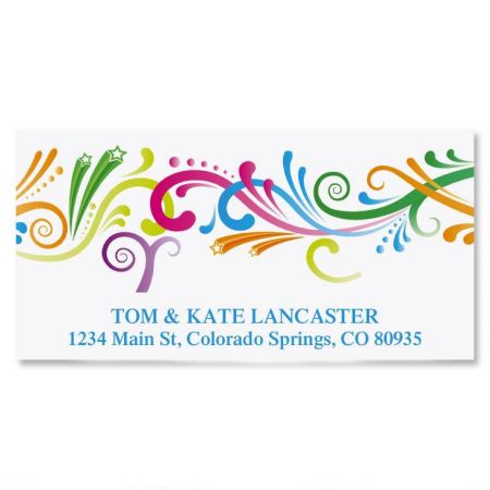 Party Spirit Deluxe Address Labels