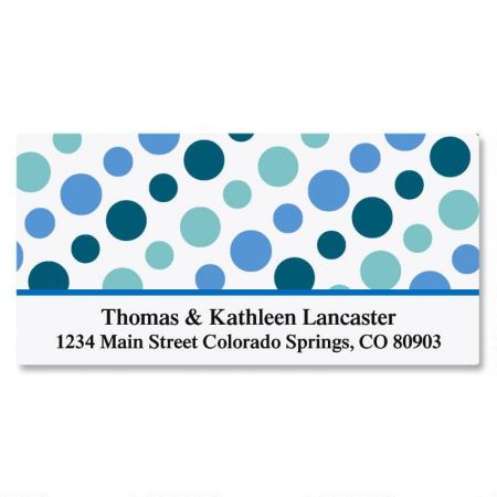 Zippy Dots Deluxe Address Labels