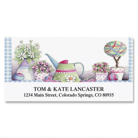 Topiary Garden Deluxe Address Labels