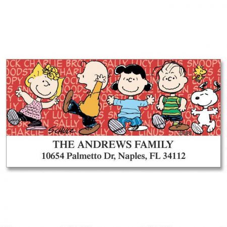 PEANUTS® Polka Deluxe Label