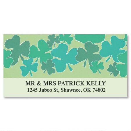 Shamrock Dance Deluxe Address Labels