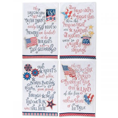 Star-Spangled Banner Dish Towels